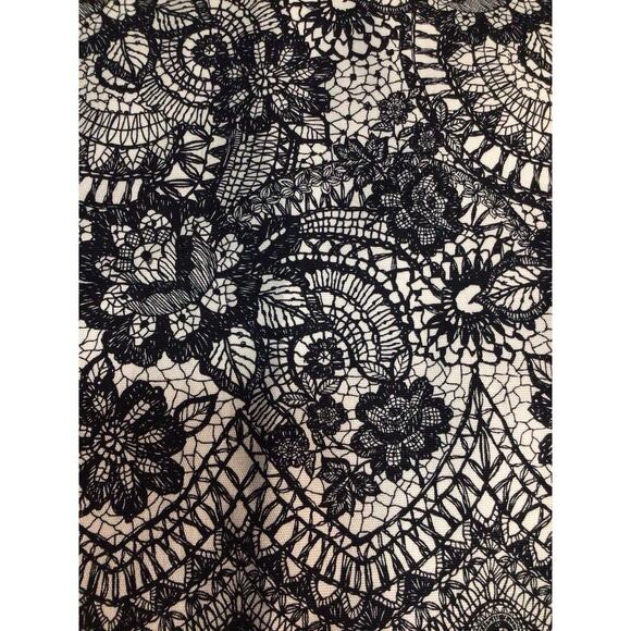 Talbots 2 Floral Cotton Pencil Skirt - Picture 4 of 8
